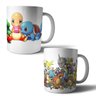 Jogo com 2 Canecas Porcelana Pokémon Squirtle Charmander Bulbasaur 350ml (BD02) - 1