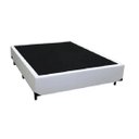 Ver imagem 2 de Base Cama Box Solteirão 1,10 X 1,88 X 0,32 Premium Corino Branco