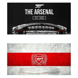 Kit Banheiro Saboneteira + Porta Escovas Porcelana Arsenal Gunners 400ml (BD01) - 4
