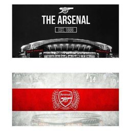 Kit Banheiro Saboneteira + Porta Escovas Porcelana Arsenal Gunners 400ml (BD01) - 2