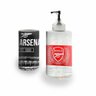 Kit Banheiro Saboneteira + Porta Escovas Porcelana Arsenal Gunners 400ml (BD01) - 3