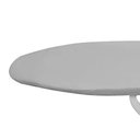 Ver imagem 3 de Tábua / Mesa de Passar Dobrável de Aço com Descanso para Ferro, Pés Antiderrapantes, Regulagem de Al