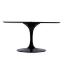 Ver imagem 2 de Base de Mesa de Jantar Saarinen Oval para Tampo de 198x122cm até 244x137 - Preto
