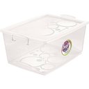 Ver imagem 2 de Organizador 30L com Tampa e Trava Bel Ordene Transparente