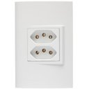 Ver imagem 1 de Tomada 4X2 Vivace 2P+T Duplex 20A 5UB99351 Siemens