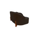 Ver imagem 6 de Namoradeira Sofá Feijão Moscou 130cm Orgânica Suede Marrom