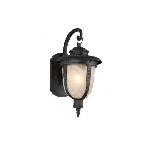ARANDELA CLASSICA TOULOUSE PRETA 1E27 16,5X31CM