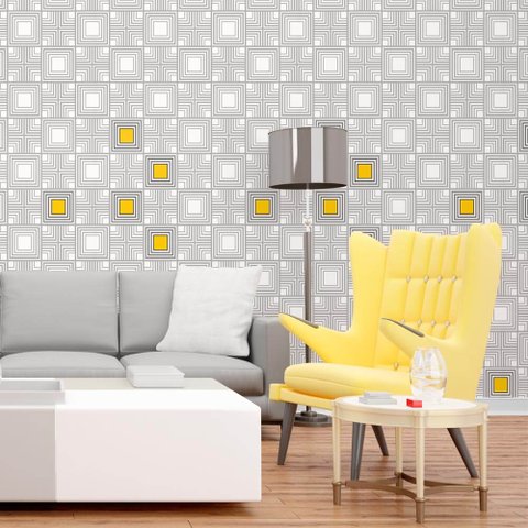 Papel de Parede Arte Deco 4 Arte Destaque 3,50 Metros