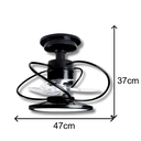 Ver imagem 7 de Ventilador de Teto Treviso Preto Confort Led Bivolt