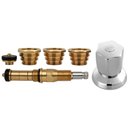 Ver imagem 2 de Kit Fácil Salva Registro 10 em 1 com Acabamento C-50 Blukit Dourado