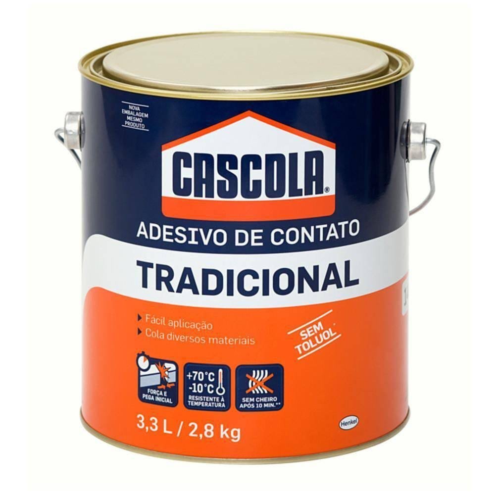 Cascola Tradicional Sem Toluol 2,8kg - 1406652 - Alba Quimica - 2