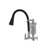 Torneira Filtro Gourmet Flexível Cozinha Parede Cone Preto Del Metais - 2