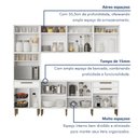 Ver mais imagens de Cozinha Completa 5 Peças 14 Portas 3 Gavetas com Fruteira Lorena