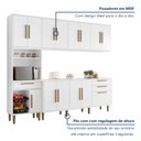 Ver imagem 4 de Cozinha Completa 5 Peças 14 Portas 3 Gavetas com Fruteira Lorena