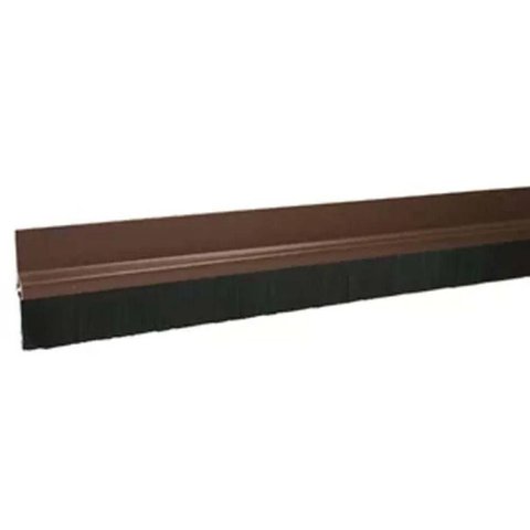 Veda Porta Adesivado PVC Mr Escov Isolamento Termico Marrom Kala 100cm