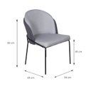 Ver imagem 2 de Cadeira para Sala de Jantar 54cm X 34cm Denali