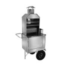 Ver imagem 1 de Carrinho de Churrasco Inox Simples Rodas Pneumáticas Cefaz