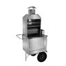 Carrinho de Churrasco Inox Simples Rodas Pneumáticas Cefaz - 1