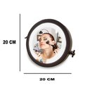 Ver imagem 4 de Espelho de Mesa Redond com Led - Touch - 20cm - Maquiagem - Moldura Preto Led Neutro
