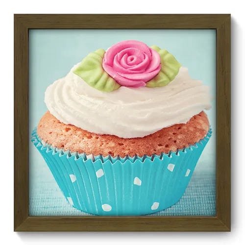 Quadro Decorativo - Cupcake - 009qdcm - 1