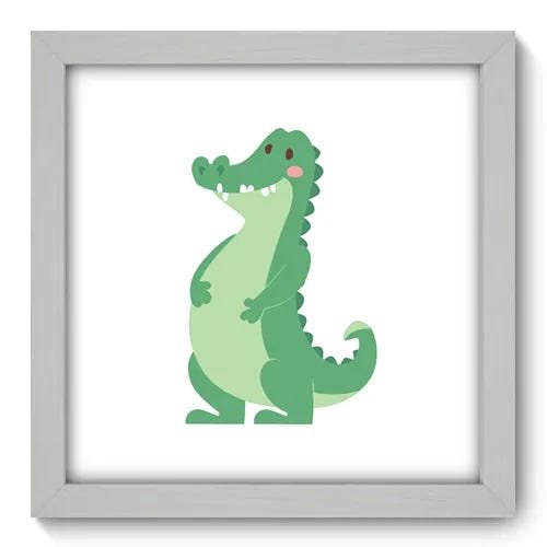 Quadro Decorativo - Jacaré - 141qdbb - 1