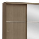 Ver imagem 5 de Guarda-Roupa Casal com Espelho 3 Portas de Correr S743 Kappesberg