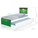 Ver imagem 4 de Cama Solteiro Infantil com Cama Auxiliar 195x96cm Personagens K02 - D’Rossi