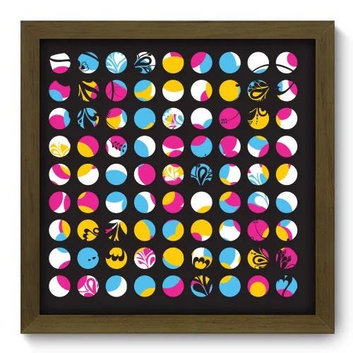Quadro Decorativo - Abstrato - 142qdam - 1
