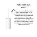 Ver imagem 2 de Escova Sanitaria Bold Branco com Tampa Banheiro ou