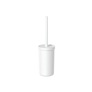 Escova Sanitaria Bold Branco com Tampa Banheiro ou