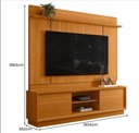 Ver imagem 3 de Painel Siena para TV de até 75 Polegadas - Cinamomo - Madetec