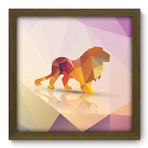 Quadro Decorativo - Leão - 105qdsm - 1