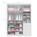 Ver imagem 2 de Guarda-Roupa Infantil Blenda Phoenix Baby