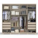 Ver imagem 2 de Guarda-Roupa Casal com Espelho 4 Portas de Correr D558 Kappesberg