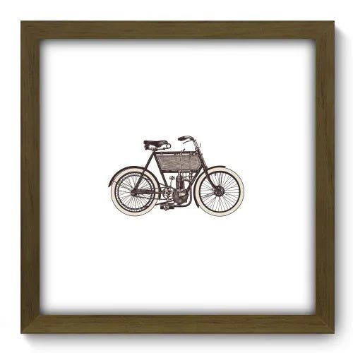 Quadro Decorativo - Motocicleta Vintage - 129qdvm - 1