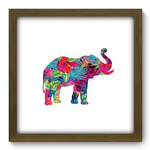 Quadro Decorativo - Elefante - 301qdsm - 1