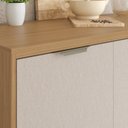 Ver imagem 7 de Balcão de Cozinha 3 Portas 2 Gavetas com Tampo MDF 120cm Bege/Freijó/Nazca