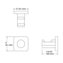 Ver imagem 4 de Cabide Parallel Kohler Cromado 23529br-cp