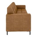 Ver imagem 6 de Sofá Living Decorativo Houston 2 Lugares 200cm Pés em Metal Pu Caramelo G33 - Gran Belo