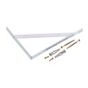 Ver imagem 2 de Kit 4X Suporte para Prateleira com Fixação 20 cm Profundidade Branco