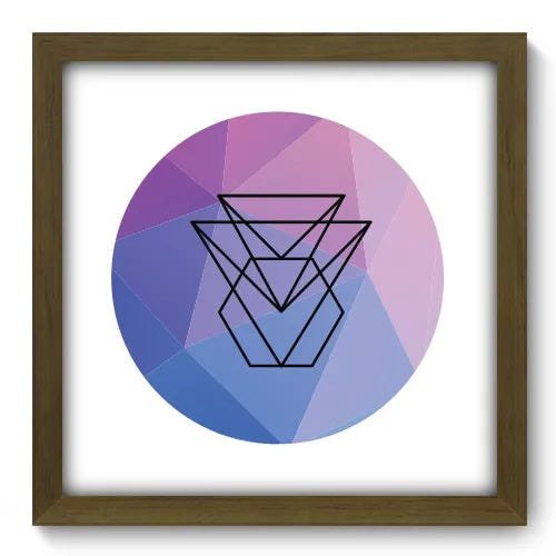 Quadro Decorativo - Abstrato - 137qdam - 1