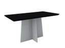 Ver imagem 1 de Mesa de Jantar Anitta 160x90cm Off White/preto