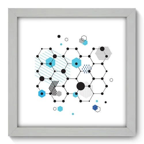 Quadro Decorativo - Abstrato - 254qdab - 1