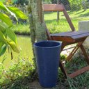 Ver imagem 5 de Vaso Planta 35x25 Redondo Cônico Cachepot Polietileno BGPLASTICOS CORES VARIADAS