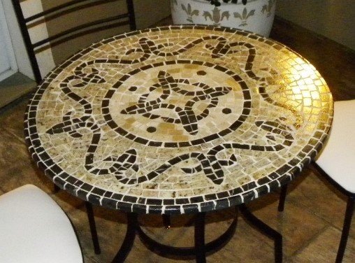 Mesa de Mosaico Lis 2 - Somente o Tampo 150cm - 1