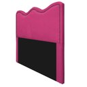 Ver imagem 4 de Cabeceira Solteiro Bari P02 90 cm Para Cama Box Suede Pink