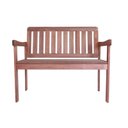 Ver imagem 3 de Banco de Madeira Maciça Namoradeira para Jardim