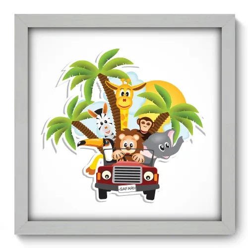 Quadro Decorativo - Safari - 031qdbb - 1