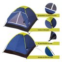 Ver imagem 5 de Barraca de Camping Tipo Iglu para até 2 Pessoas Mor Azul Acampamento Rave