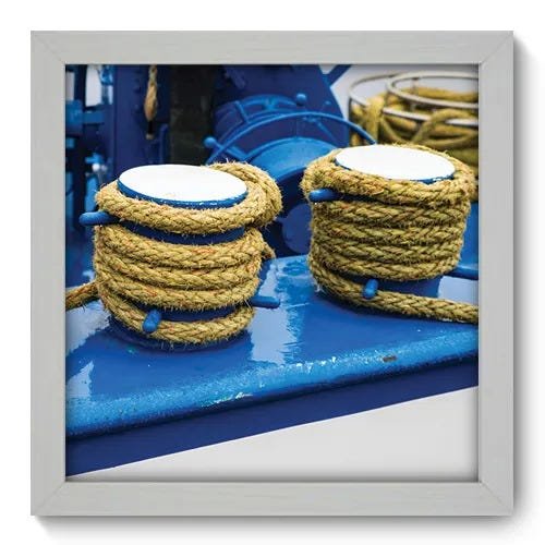Quadro Decorativo - Cordas - 019qdkb - 1